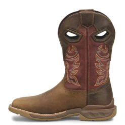 Double H Men's Phantom Rider Alridge 11" Square Toe Brown Boots DH5369 -Ariat Boot Shop DH5369 Instep