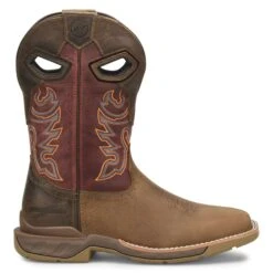 Double H Men's Phantom Rider Alridge 11" Square Toe Brown Boots DH5369 -Ariat Boot Shop DH5369 Profile