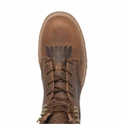 Double H® Men's 8" U Toe Lacer Raid Composite Toe Brown Work Boots DH5393 -Ariat Boot Shop DH5393b