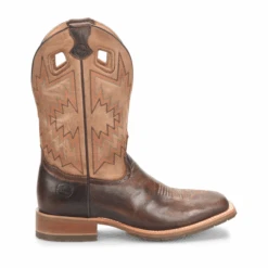 Double H Men's Winston Wide Square Toe Brown Roper Boots DH7023 -Ariat Boot Shop DH7023 500xauto Profile