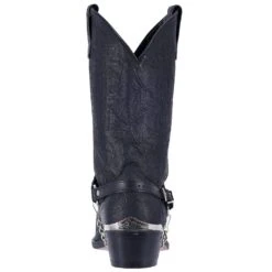Dan Post Dingo Men's Suiter Black Leather Harness Boots DI02175 -Ariat Boot Shop DI02175 4