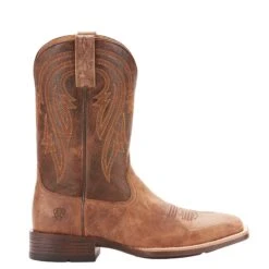 Ariat Men's Tannin Brown Plano Western Boots 10025168 -Ariat Boot Shop F18 MNS Plano Simmons 10025168 side