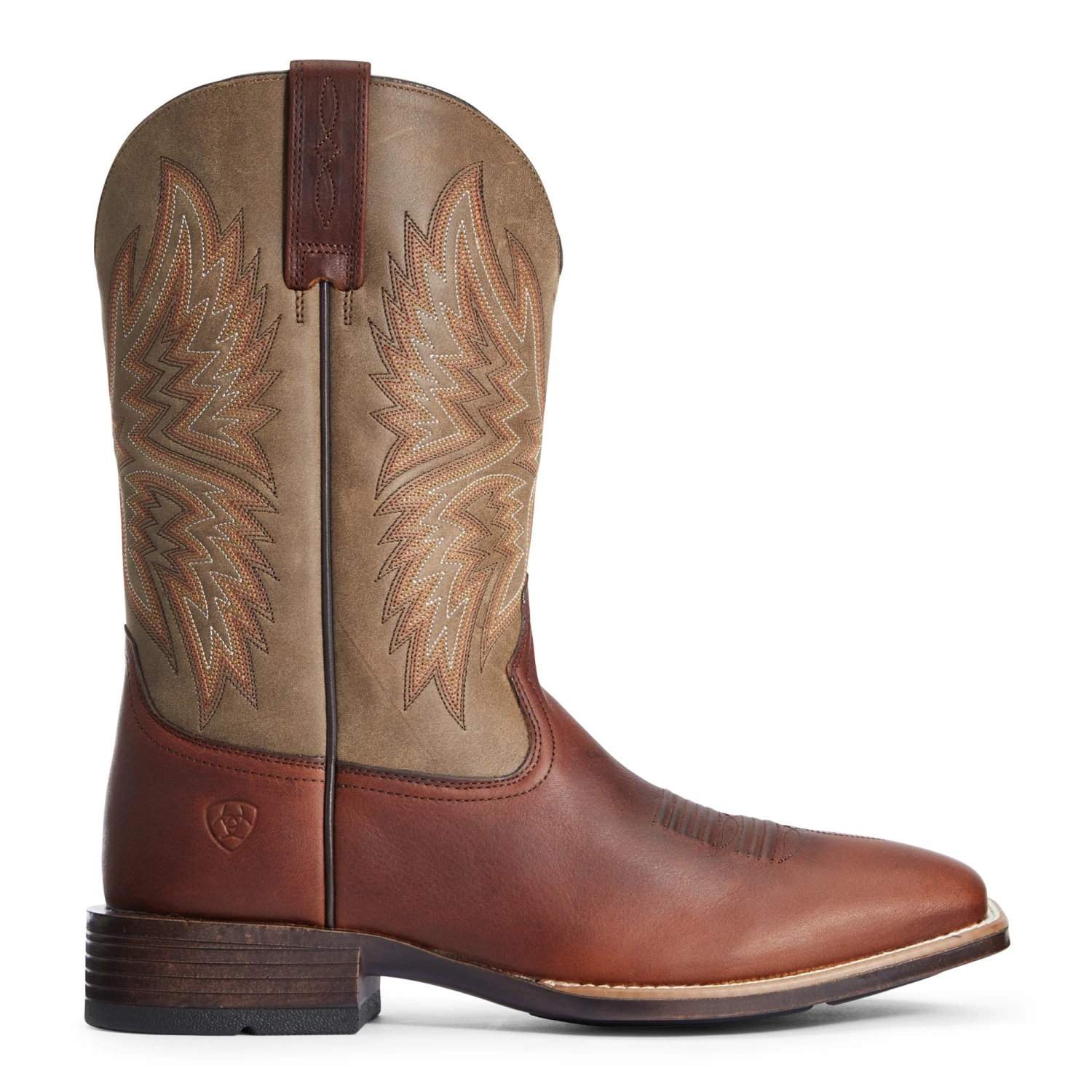 Ariat Men's Valor Ultra Peanut Brown Square Toe Western Boots 10034081 4 Ariat Men's Valor Ultra Peanut Brown Square Toe Western Boots 10034081 - Image 4