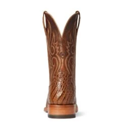 Ariat® Men's Relentless Denton Carmel Tan Exotic Boots 10035923 -Ariat Boot Shop F21 MNS WEST 10035923 heel