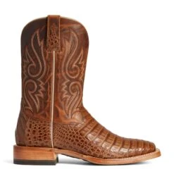 Ariat® Men's Relentless Denton Carmel Tan Exotic Boots 10035923 -Ariat Boot Shop F21 MNS WEST 10035923 side11
