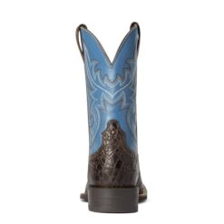 Ariat Men's Sport Sow Country Clear Blue Western Boots 10038361 -Ariat Boot Shop F21 MNS WEST 10038361 heel