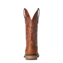Ariat Men's Everlite Go Getter Brown & Rust Western Boots 10038369 -Ariat Boot Shop F21 MNS WEST 10038369 heel