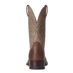 Ariat Men's Rawly Ultra Barrel Brown Leather Western Boots 10038370 -Ariat Boot Shop F21 MNS WEST 10038370 heel