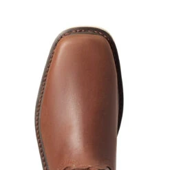 Ariat® Men's Rambler Wedge Foothill Brown Steel Toe Work Boots 10035883 -Ariat Boot Shop F21 MNS WORK 10035883 toe
