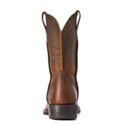 Ariat Men's Sport Rambler Bartop Brown Square Toe Boots 10042586 -Ariat Boot Shop F22 MNS WEST 10042586 heel