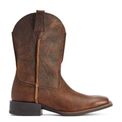 Ariat Men's Sport Rambler Bartop Brown Square Toe Boots 10042586 -Ariat Boot Shop F22 MNS WEST 10042586 side231654