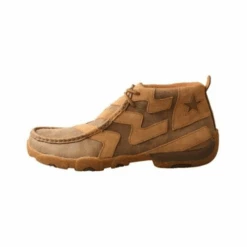 Twisted X® Men's Bomber Brown Lace Up Chukka Driving Moc MDM0089 -Ariat Boot Shop MDM0089 3