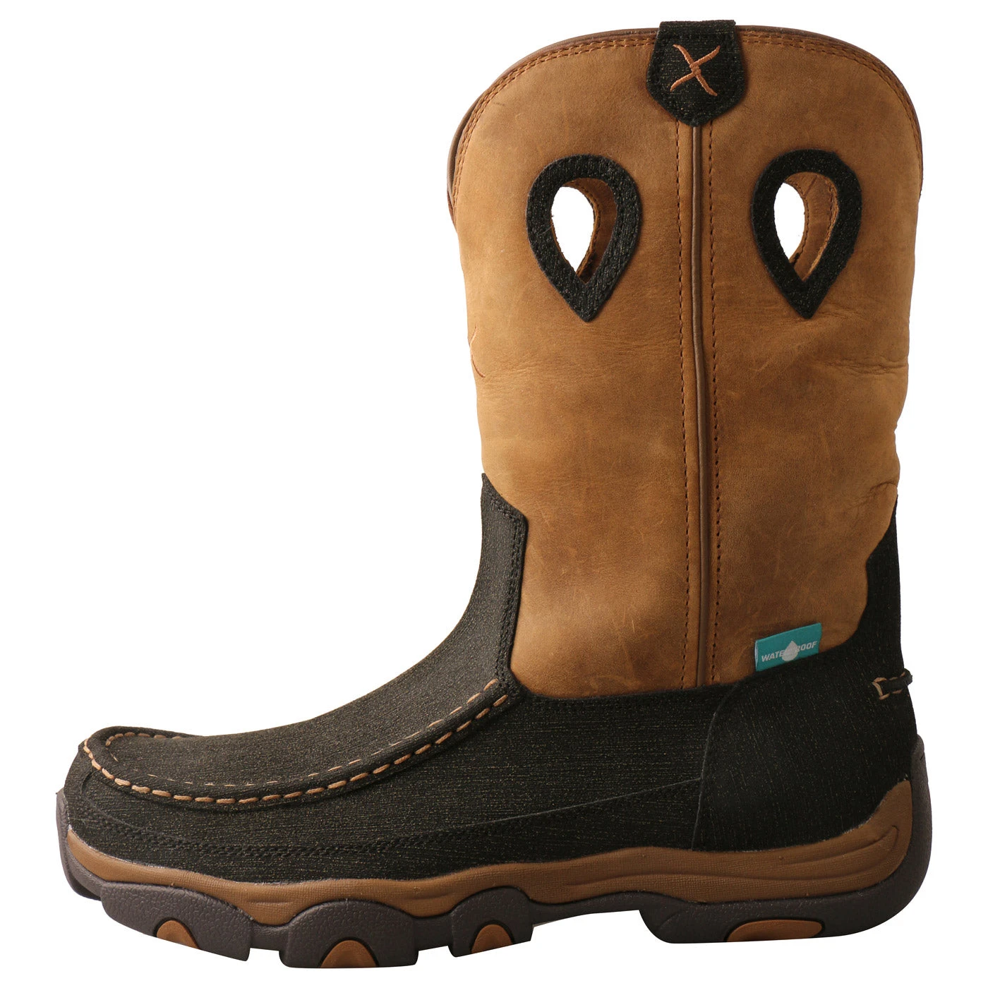 Twisted X Men's Charcoal & Tan Pull On Hiker Boot MHKBW03 4 Twisted X Men's Charcoal & Tan Pull On Hiker Boot MHKBW03 - Image 4