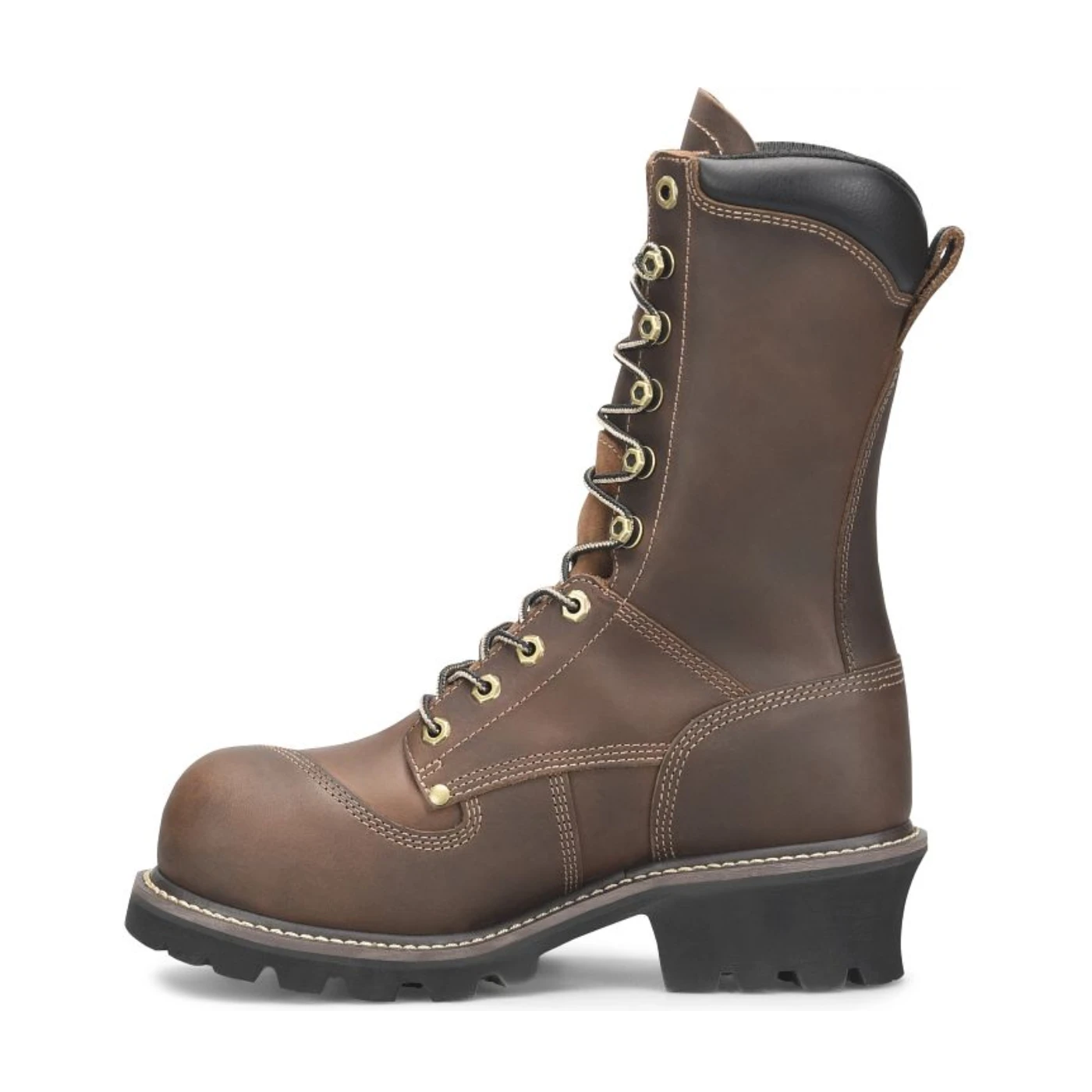 Matterhorn® Men's Arc 10" Dark Brown Composite Toe Logger Boots MT2510 4 Matterhorn® Men's Arc 10" Dark Brown Composite Toe Logger Boots MT2510 - Image 4