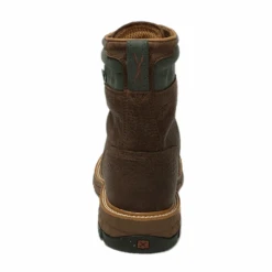 Twisted X® Men's 8" CellStretch® Lacer Brown Distressed Work Boots MXALW02 -Ariat Boot Shop MXALW02d