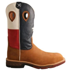 Twisted X Men's 12" Texas Flag Nano Comp Safety Toe Work Boots MXBN004 11 Twisted X Men's 12" Texas Flag Nano Comp Safety Toe Work Boots MXBN004 -Ariat Boot Shop MXBN004 02