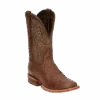 Tony Lama® Men's Alamosa Brown Smooth Ostrich Western Boots SA6102