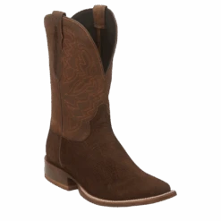 Tony Lama Men's Tucson Bark Brown Leather Western Boots TL3025