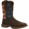 Durango Men's Rebel Vintage Flag Dark Brown Western Boots DDB0328