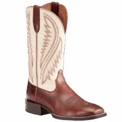 Ariat® Men's Sport Stonewall Native Cream Brown Western Boots 10023145