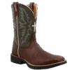 Twisted X® Men's 11" Tech X Brown & Green Boots MXW0004