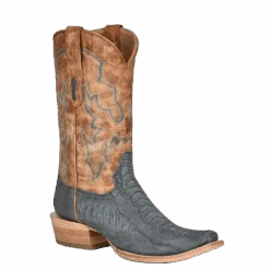 Corral Boots Corral Men's Blue & SandLeg Leather Western Boots A4294
