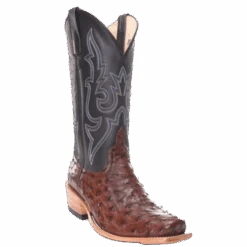 Horse Power Men's Kango Tobacco Full QuillBlack Boots HP9505