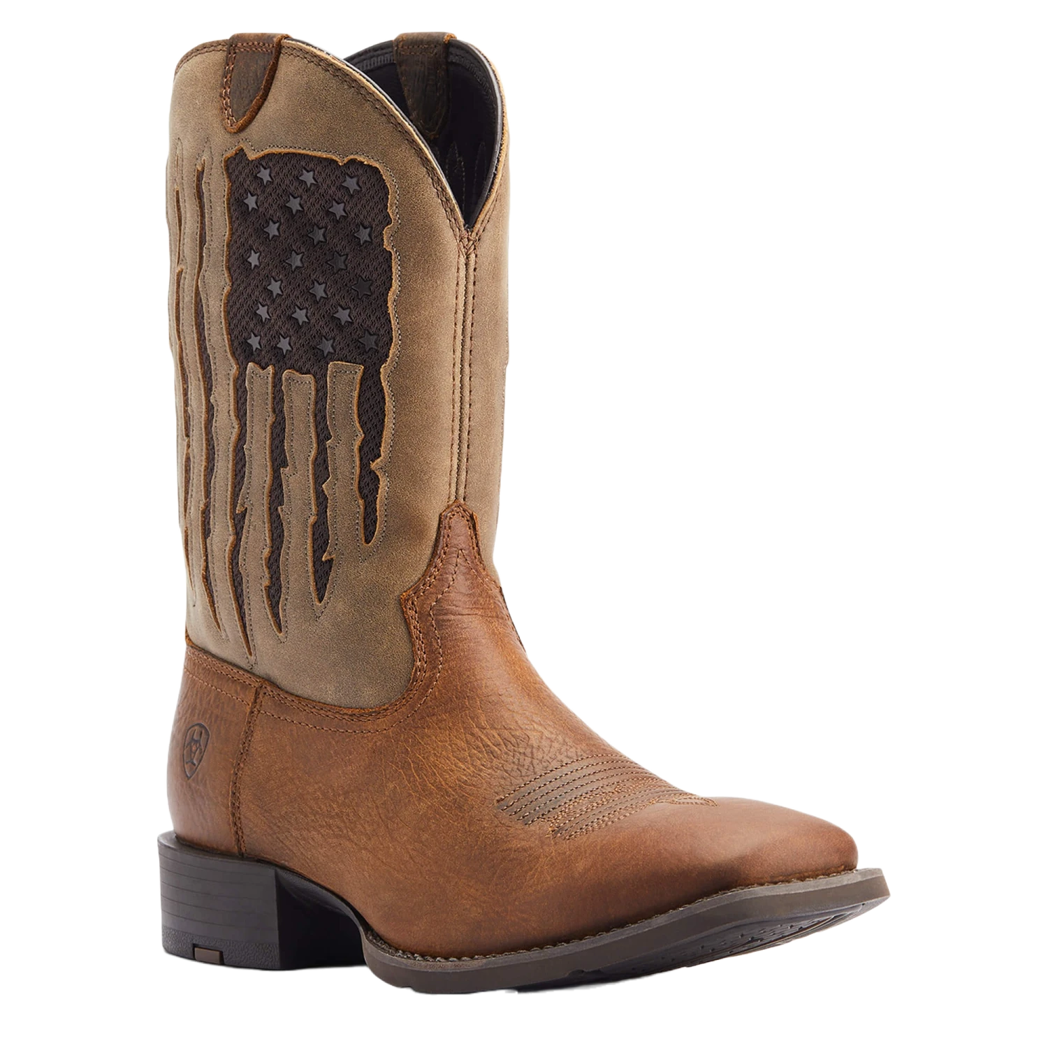 Ariat® Men's Sport My Country VentTEK™ Faithful Brown Boots 10044564 1 Ariat® Men's Sport My Country VentTEK™ Faithful Brown Boots 10044564