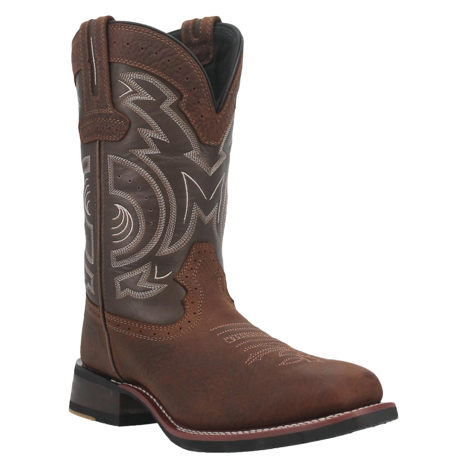 Dan Post® Men's Pedernales Brown Square Toe Boot DP6015-BN 1 Dan Post® Men's Pedernales Brown Square Toe Boot DP6015-BN