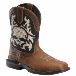 Double H® Men's 11" Composite Toe Roper Witness Brown & Black Boots DH5388