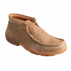 Twisted X Men's Bomber/Tan Patchwork Driving Mocs MDM0033