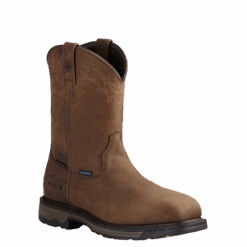 Ariat® Men's Workhog Square Composite Toe H2O Brown Work Boot 10020092