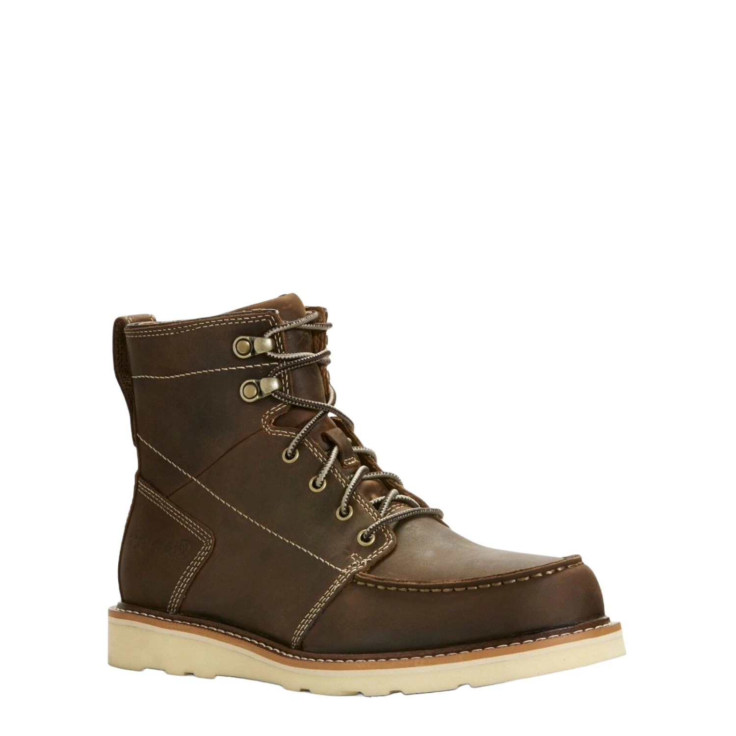 Ariat® Men's Recon 6 Inch Brown Lace-up Wedge Sole Boots 10027397 1 Ariat® Men's Recon 6 Inch Brown Lace-up Wedge Sole Boots 10027397