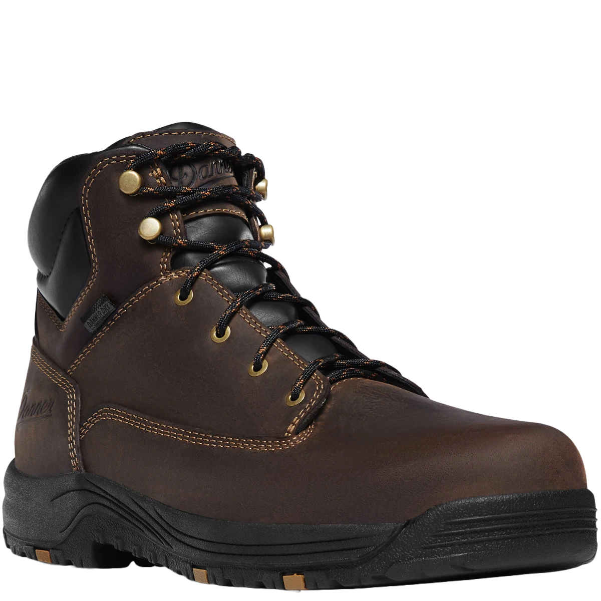 Danner Men's Caliper 6" Aluminum Toe Brown Boots 19453 1 Danner Men's Caliper 6" Aluminum Toe Brown Boots 19453