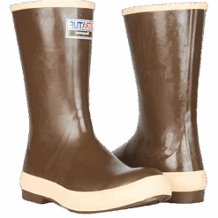 XTRATUF® Men's Legacy 12" Copper & Tan Waterproof Rubber Boot 22172G
