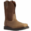 Ariat Men's Rambler Work Edge Earth Brown Square Steel Toe Boots 10035882
