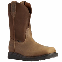 Ariat Men's Rambler Work Edge Earth Brown Square Steel Toe Boots 10035882