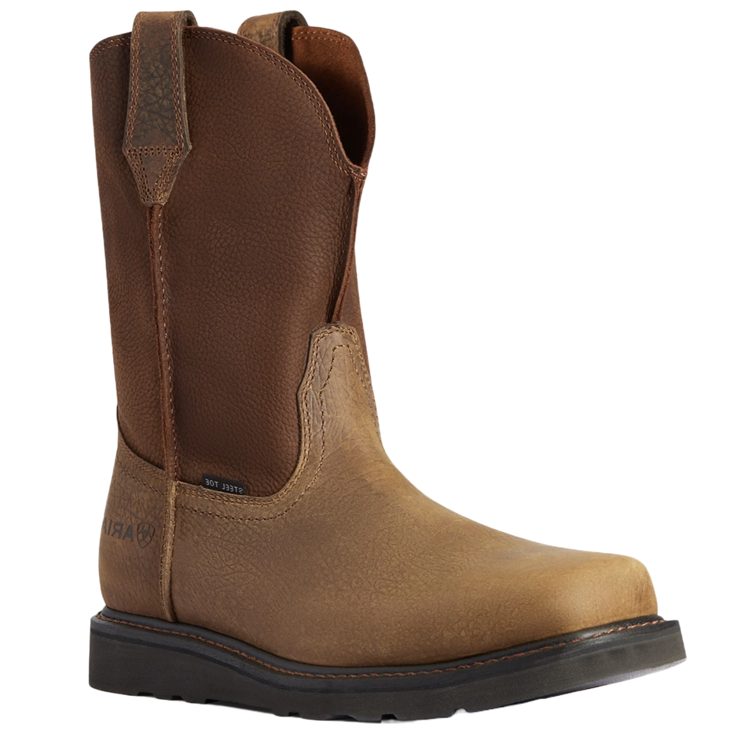 Ariat Men's Rambler Work Edge Earth Brown Square Steel Toe Boots 10035882 1 Ariat Men's Rambler Work Edge Earth Brown Square Steel Toe Boots 10035882