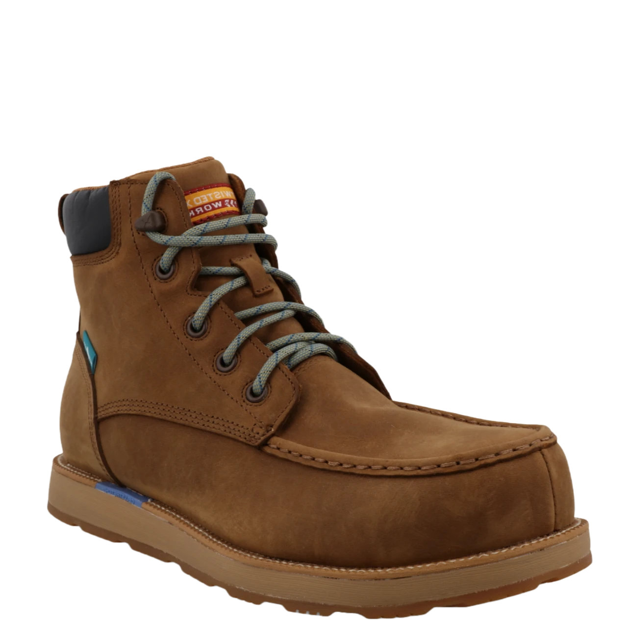 Twisted X® Men's 6 Inch Wedge Sole Lion Tan Lace Up Boots MCAXNW1 1 Twisted X® Men's 6 Inch Wedge Sole Lion Tan Lace Up Boots MCAXNW1