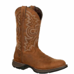 Durango® Men's 12" Western Coyote Brown Waterproof Boots DDB0163