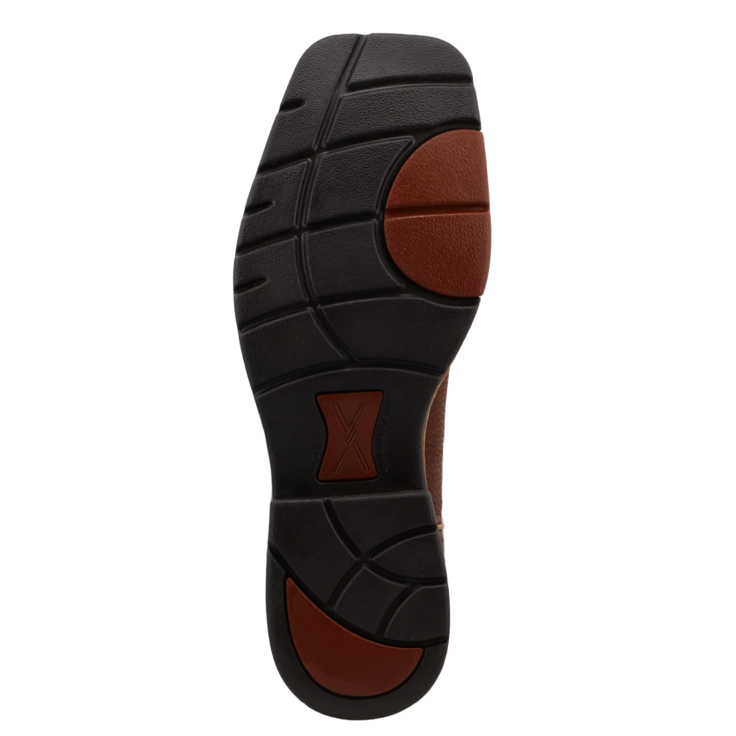 Twisted X® Men's Peanut Distressed & Navy Western Work Boots MLCW016 2 Twisted X® Men's Peanut Distressed & Navy Western Work Boots MLCW016 - Image 2