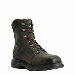 AriatĀ® Men's Workhog Side Zip H2O Carbon Toe Boots 10029511