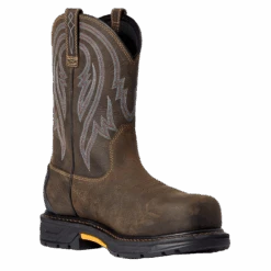 Ariat Men's Workhog XT Tumbleweed H2O Dark Brown Boot 10035911