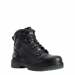 Ariat Men's Turbo 6" Black Waterproof Lace Up Round Toe Boots 10029134