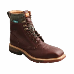 Twisted X® Men's 8" CellStretch® Lacer Brown Distressed Work Boots MXALW02