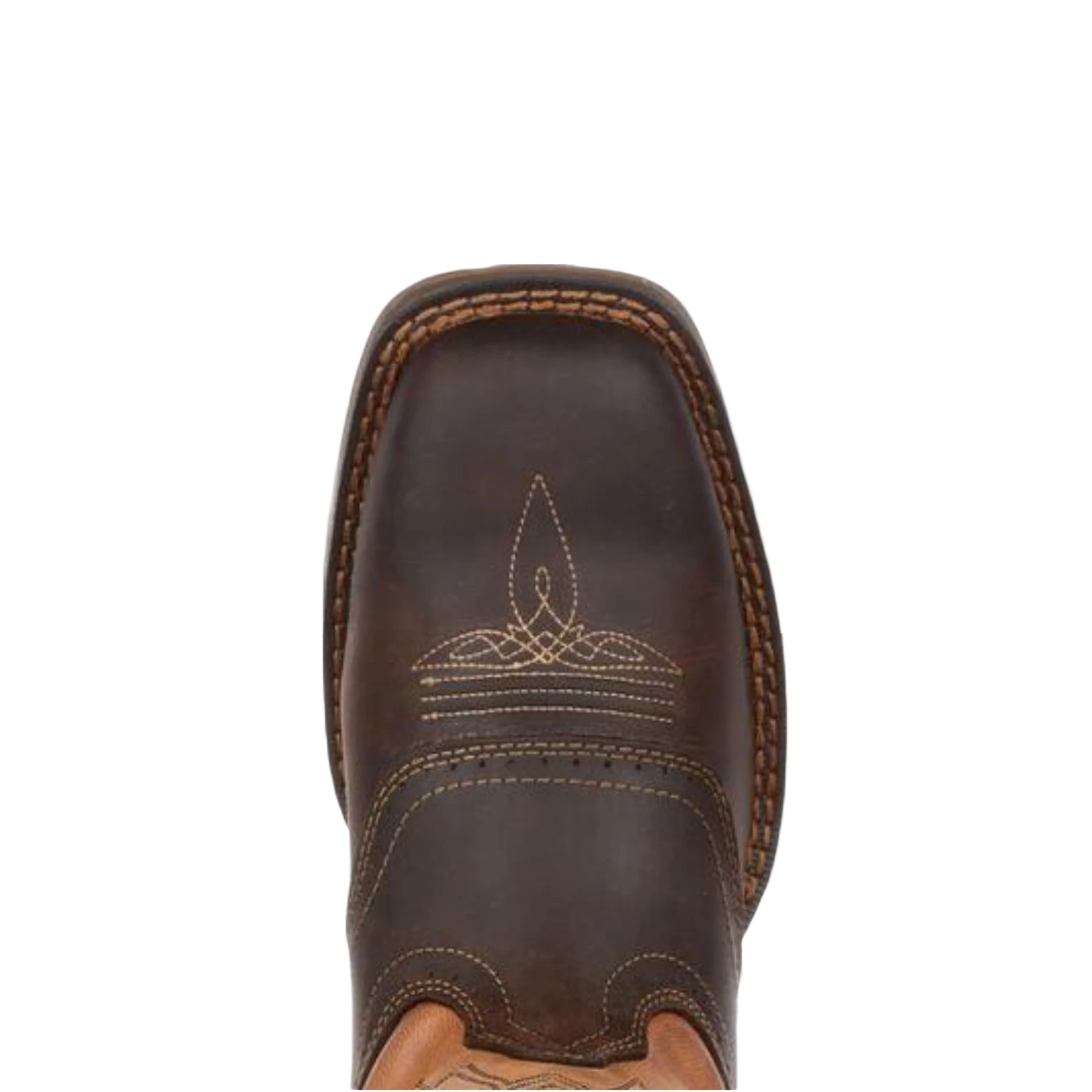 Durango® Men's Western 11" Brown & Tan Saddle Square Toe Boots DB4442 2 Durango® Men's Western 11" Brown & Tan Saddle Square Toe Boots DB4442 - Image 2