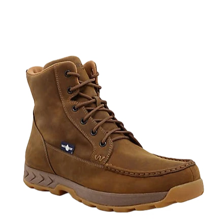 Wrangler Men's Waterproof 6" Trail Hiker High Brown Boots KMAW002 1 Wrangler Men's Waterproof 6" Trail Hiker High Brown Boots KMAW002