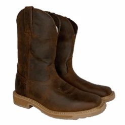 Justin® Men's Buster Pecan Brown Water Buffalo Work Boots SE3100