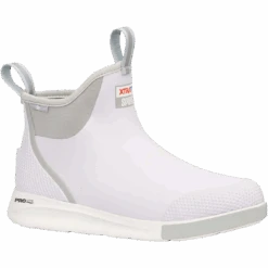 XTRATUF Men's Ankle Deck Sport White Pull On Boots ADSM-101