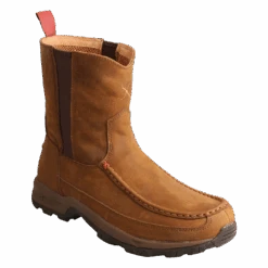 Twisted X 8" Pull On Hiker- Distressed Saddle Work Boot MHKB003